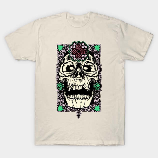 Ethnic Skull T-Shirt by Spectrum